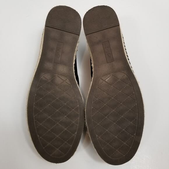 Joie Women's Cara Black Canvas Platform Espadrilles Size 8.5 - Picture 6 of 7